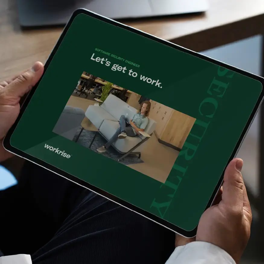 Candidate explores Workrise briefing pack