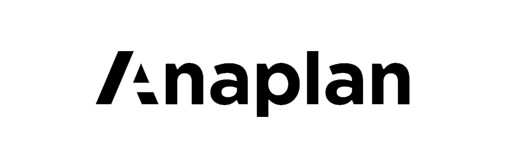 Anaplan black logo