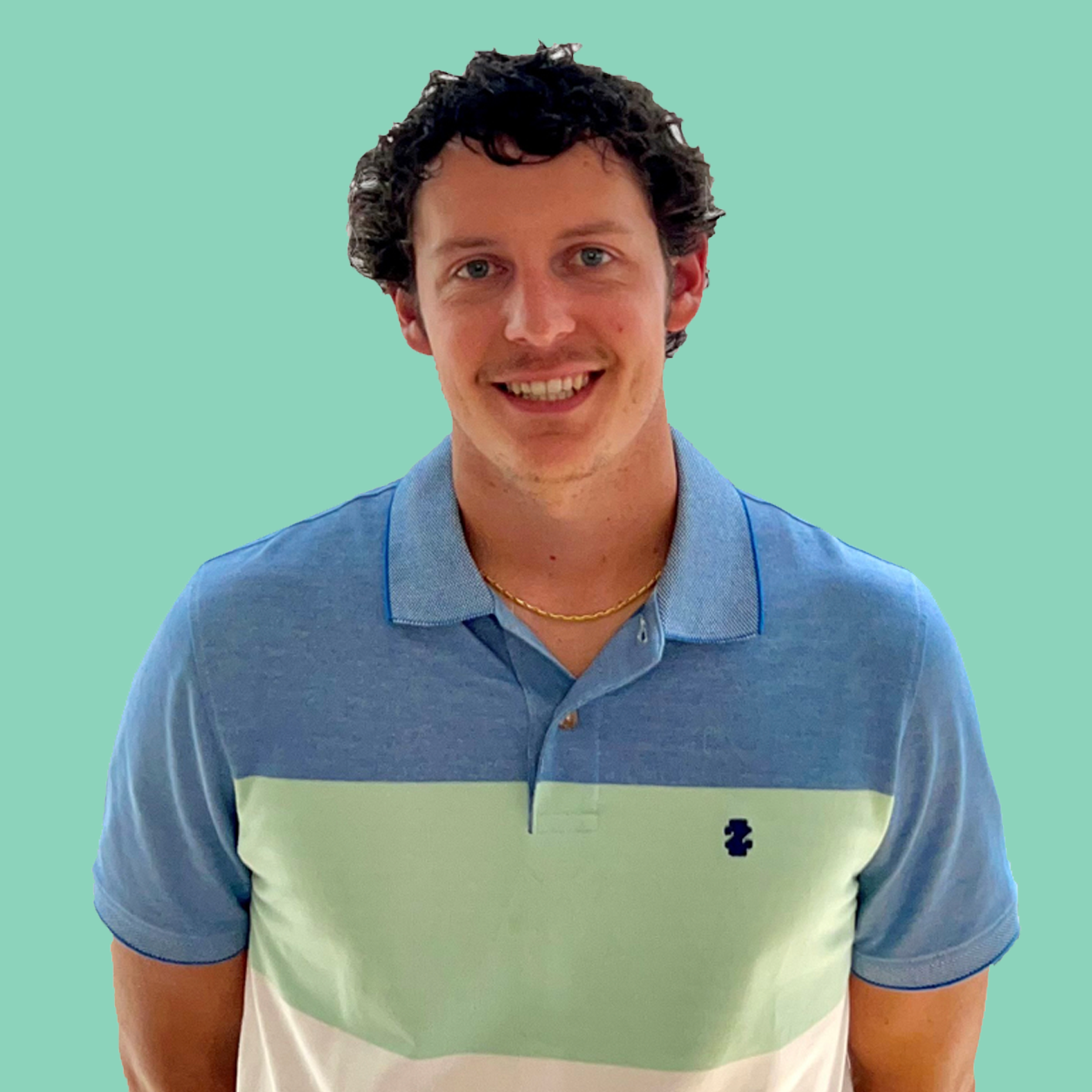 Curtis Jorgensen green background