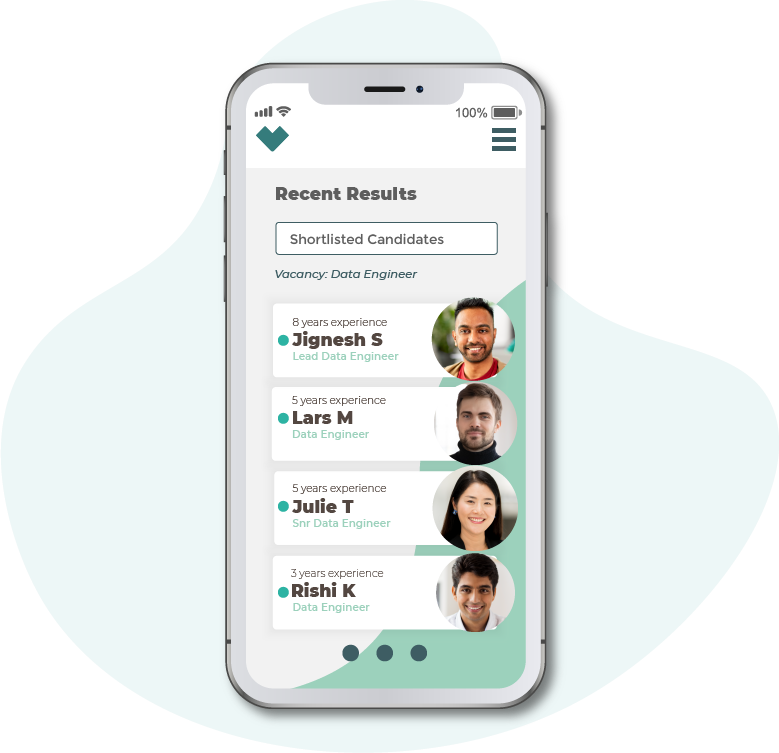 Data Engineer Shortlist Data Engineer Shortlist