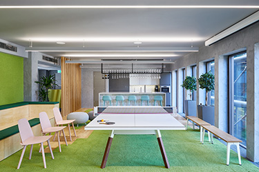 Empty London office table tennis table small Empty London office table tennis table small