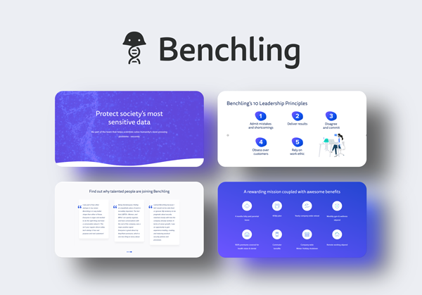 Benchling Featured Employer Microsite