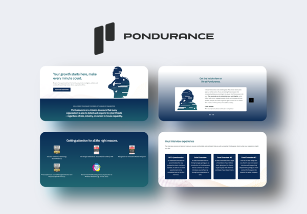Pondurance Featured Employer Microsite