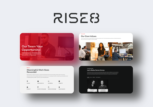 Rise8 Featured Employer Microsite