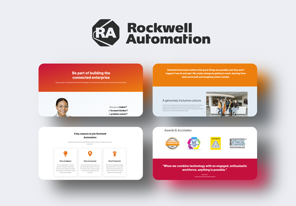 Rockwell Automation Featured Employer Microsite