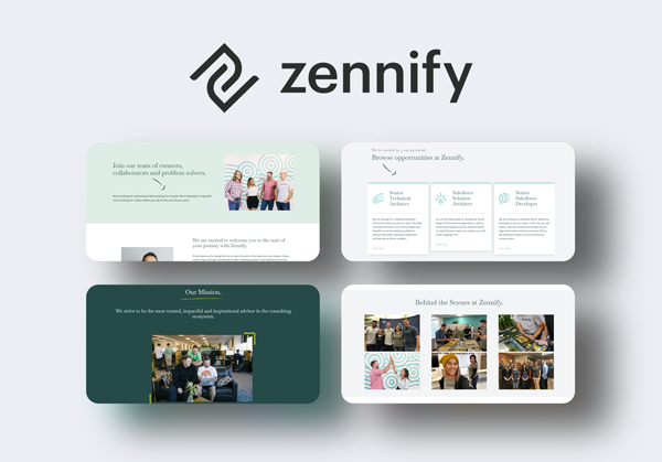 Zennify Featured Employer Microsite