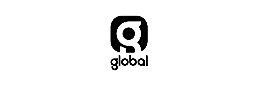 Global black logo