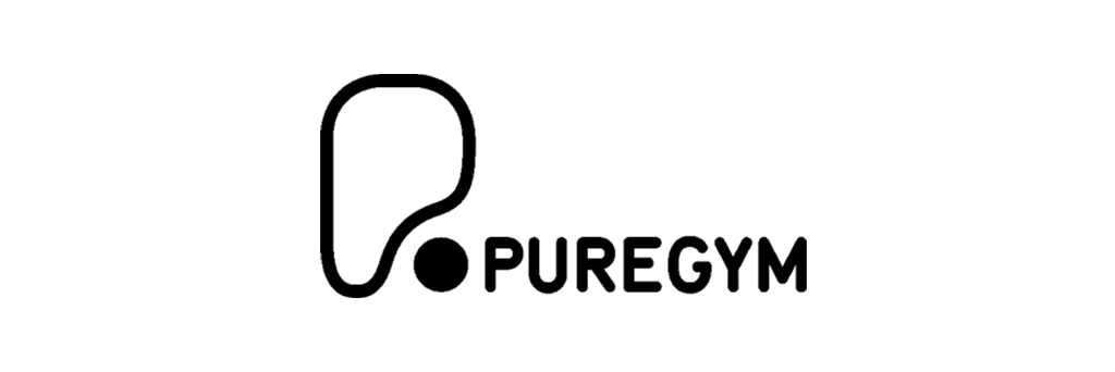 Puregym black logo