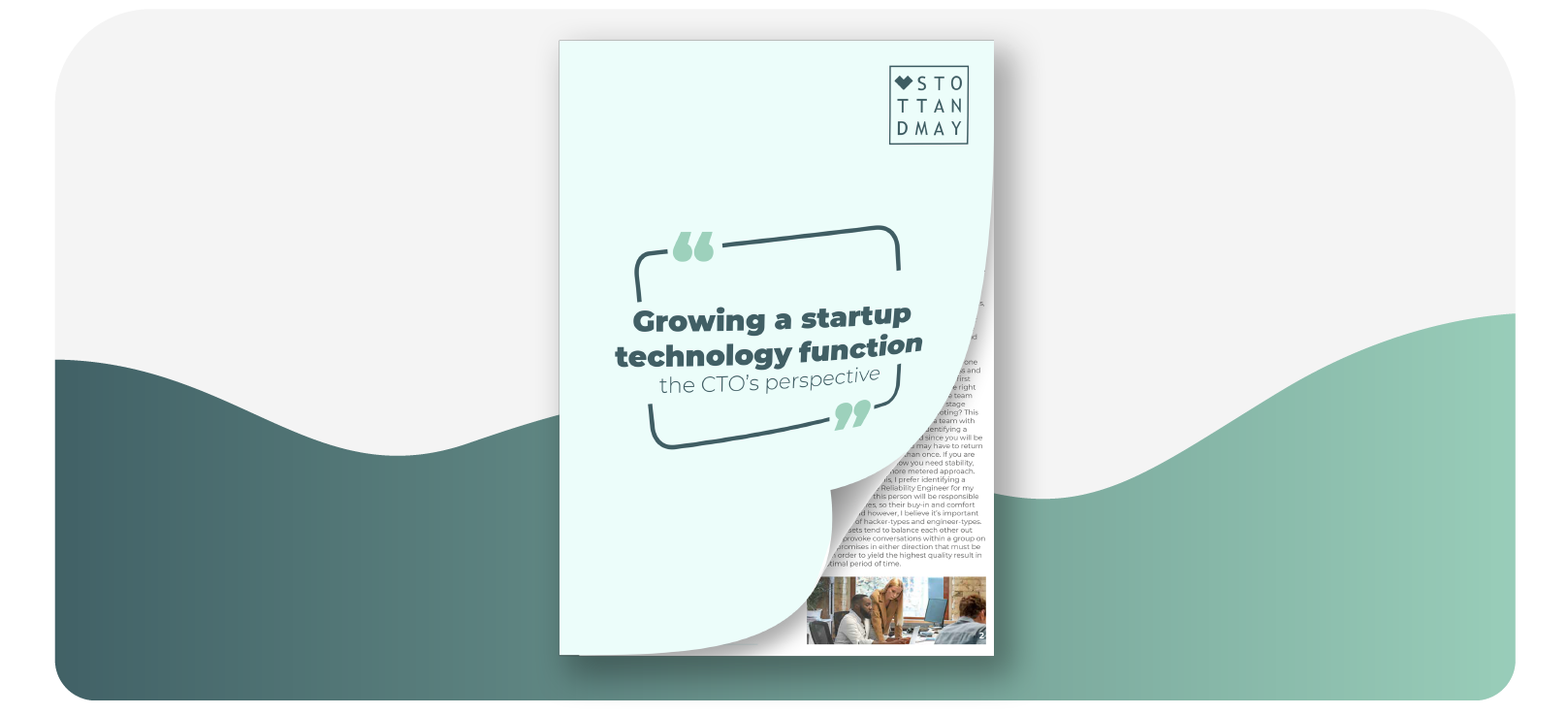 Stott and May CTO Perspectives Guide Stott and May CTO Perspectives Guide