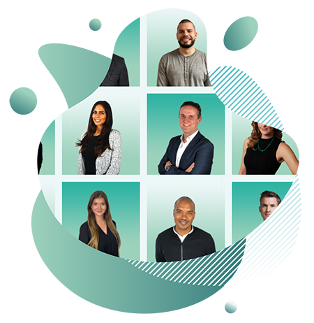 Staff in digital cloud Staff in digital cloud