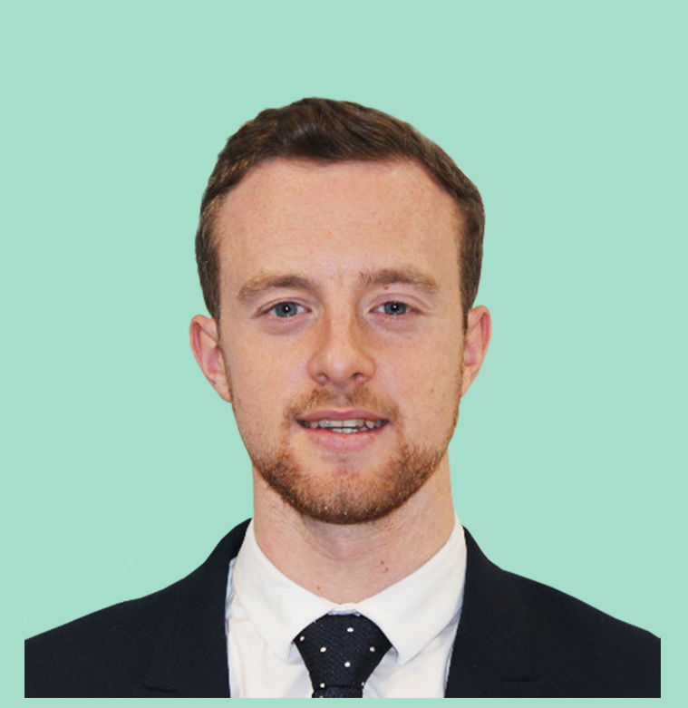 Karl Sharman green background