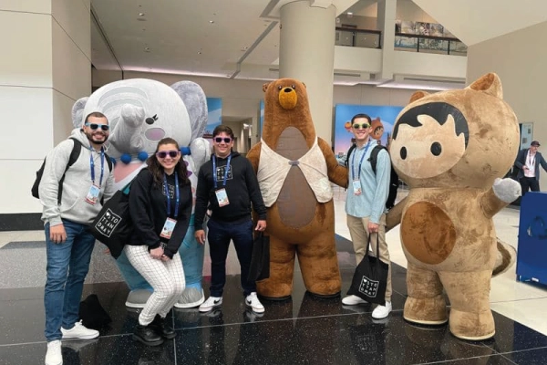 The team at Salesforce Connections